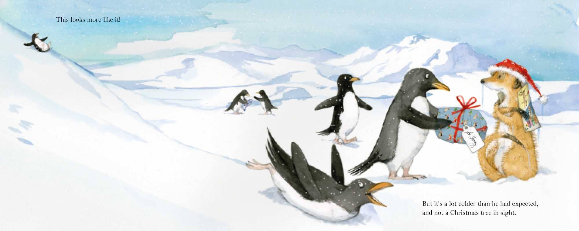 Simon & Schuster - Wholesale Early Reader Book (6-8) - Meerkat Christmas by Emily Gravett7