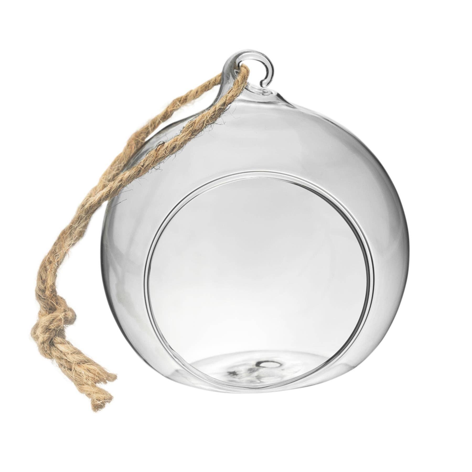 Rinkit Ltd - Wholesale Terrarium - Nicola Spring Indoor Plant Terrarium Hanging Rope 8cm3