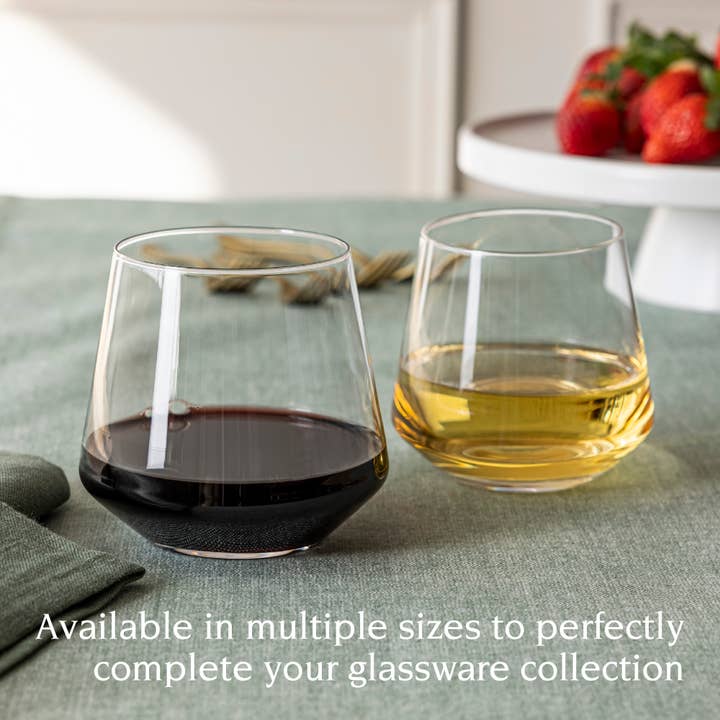 over&back - Wholesale Wine Glass - Modern Mouth-Blown Glassware – Service for 418