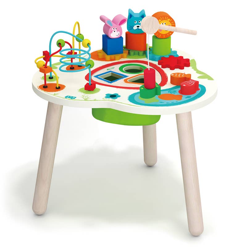 ACOOL TOY – Engroshandel Trælegetøj - Børn – AC7614 træ aktivitetsbord
[House of Toys] - Åben sag2