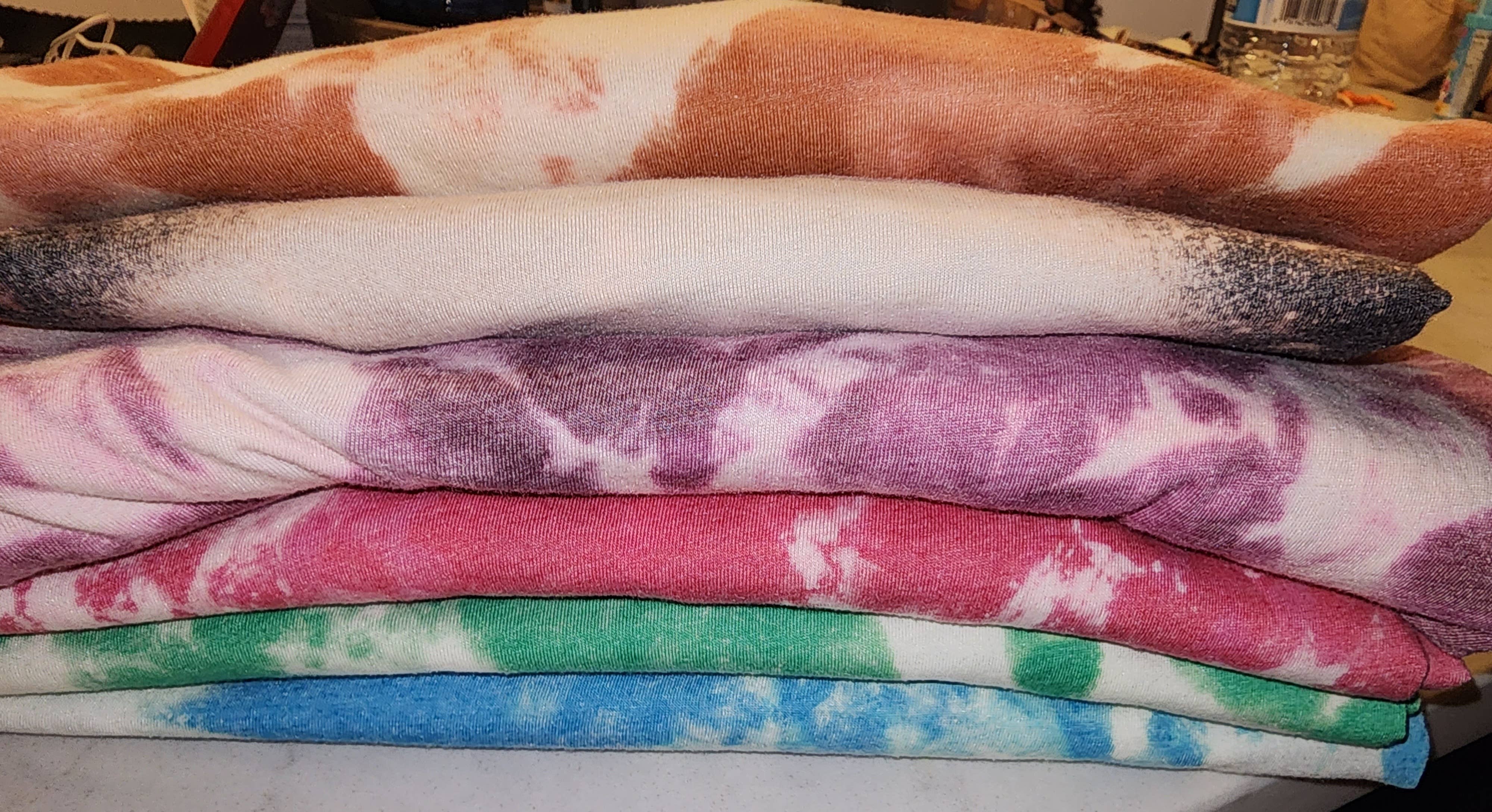 4 little hearts - Wholesale Sublimation Blank T-Shirt - Unisex - Acid washed bleached blank tees 1