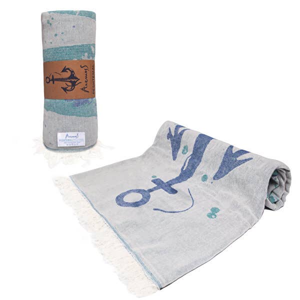 Biggbrands GmbH – wholesale Beach towel – Anemoss Wave Peshtemal0