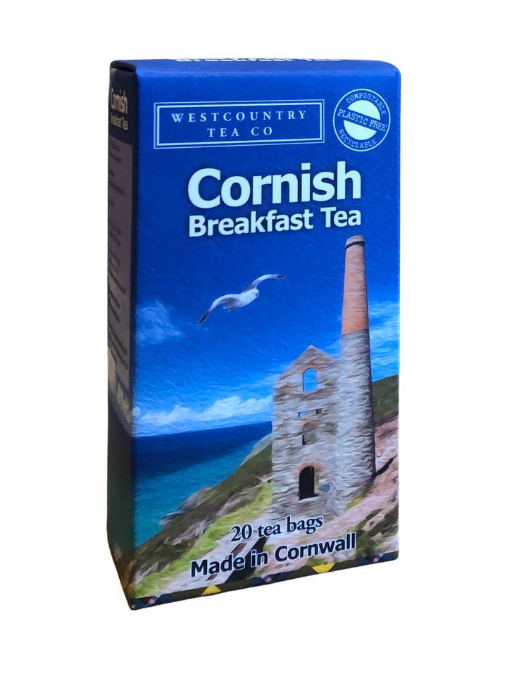 Cornish Breakfast Tea Bags by Westcountry Tea Co for wholesale by Westcountry Tea Co.