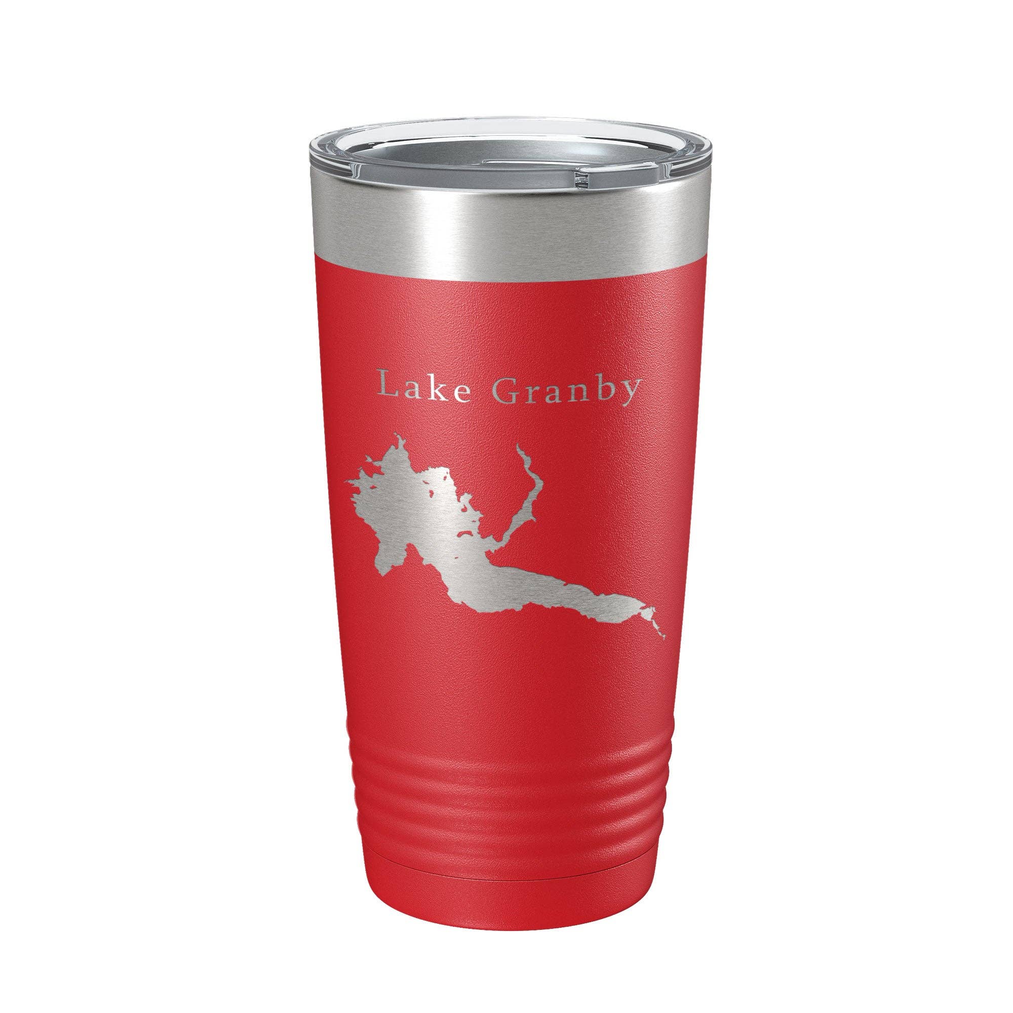 CarveBright - Wholesale Insulated Mug/Tumbler - Lake Granby Map Tumbler Travel Mug Insulated Laser Engraved Coffee Cup Colorado 20 oz6
