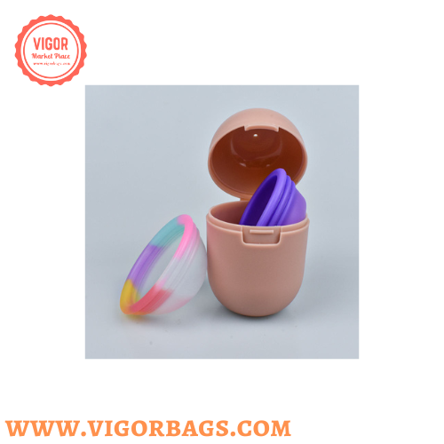 VIGOR - Vente Coupes menstruelles - Lot de plusieurs tasses réutilisables Lady Period et étui de transport personnel8