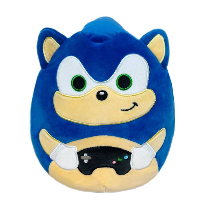 Squishmallow SEGA Gamer Plush Stuffed Toy - SONIC 7" for wholesale by Authentic Street Signs