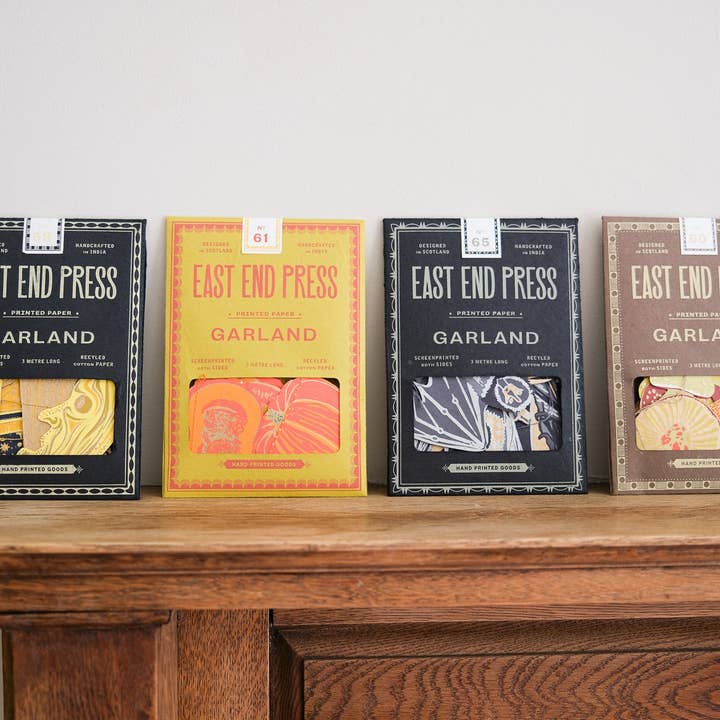 East End Press - Vendita all'ingrosso Bandierine/Ghirlande - Ghirlanda cucita con venti funghi magici8