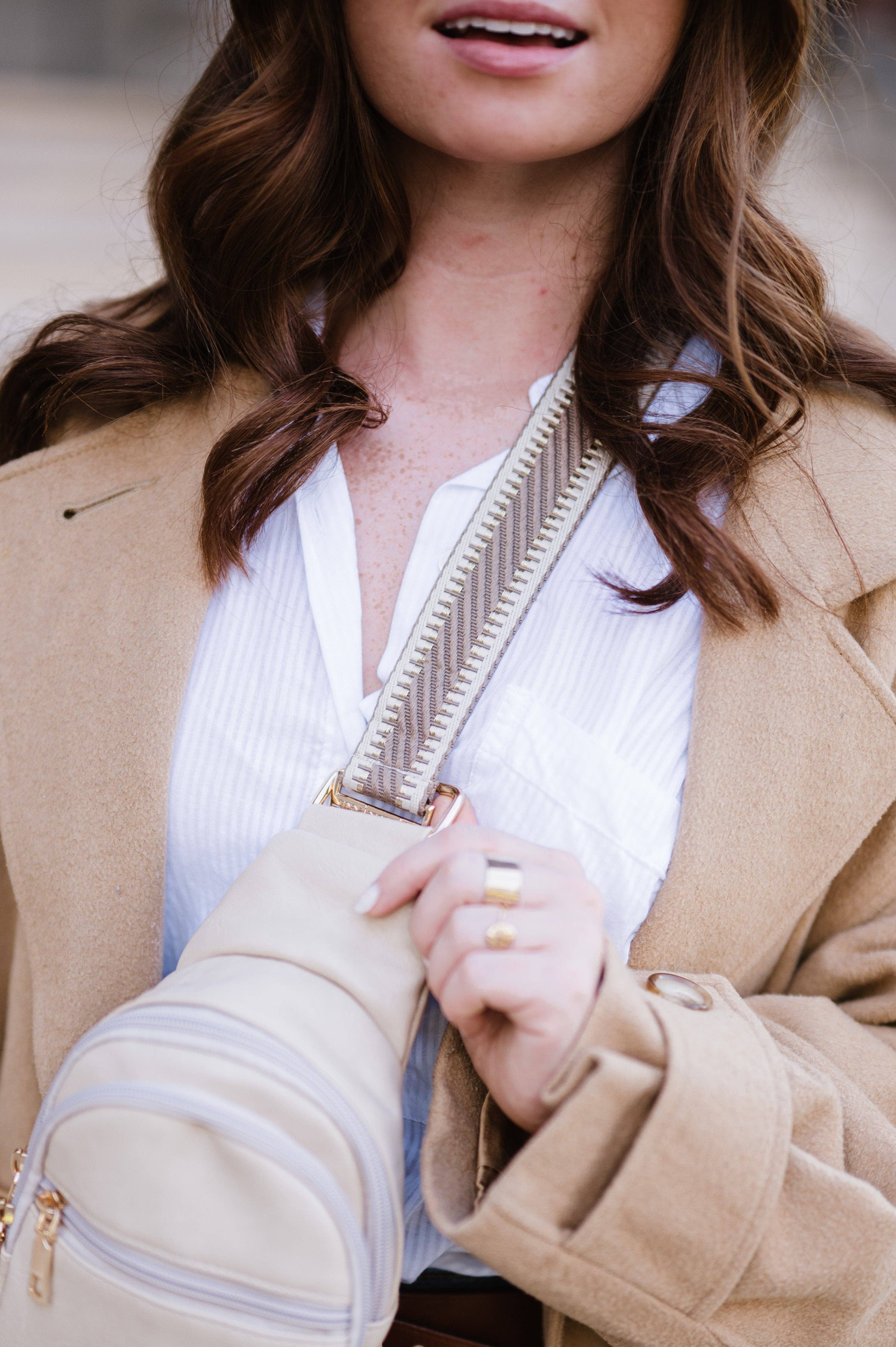 modern and chic - Wholesale Bag Strap - Women's - Sunnie Shimmer Strap0