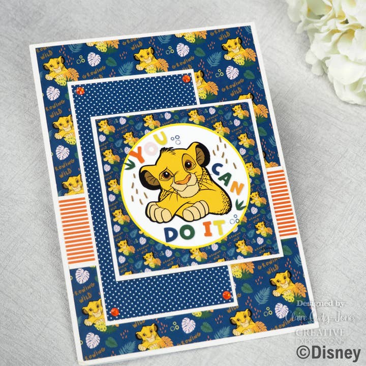 Ecstasy Crafts Distributing - Wholesale DIY craft kit - The Lion King - Card Making Pad4