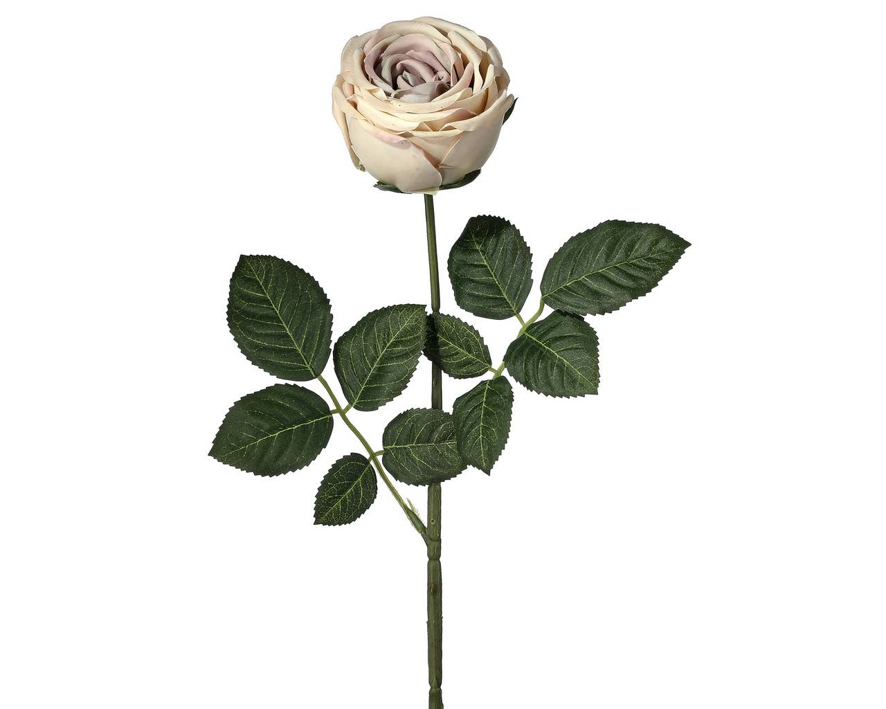 CMC Wholesale – Engroshandel Kunstige blomster – Kunstig vintage rosenstilk 58 cm - Taupe/Mauve0