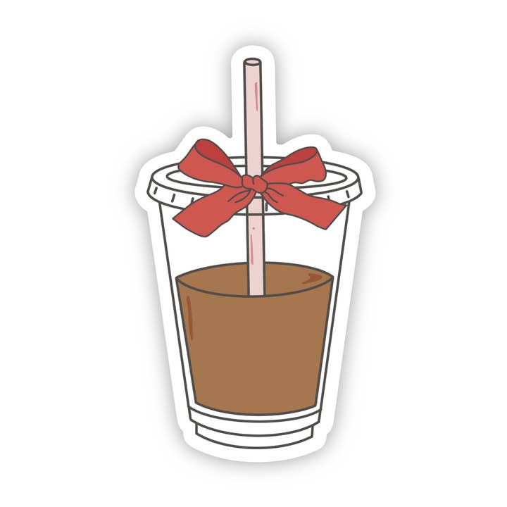 Adhesivo Bow Coffee impermeable para venta al por mayor de jsmith design co.
