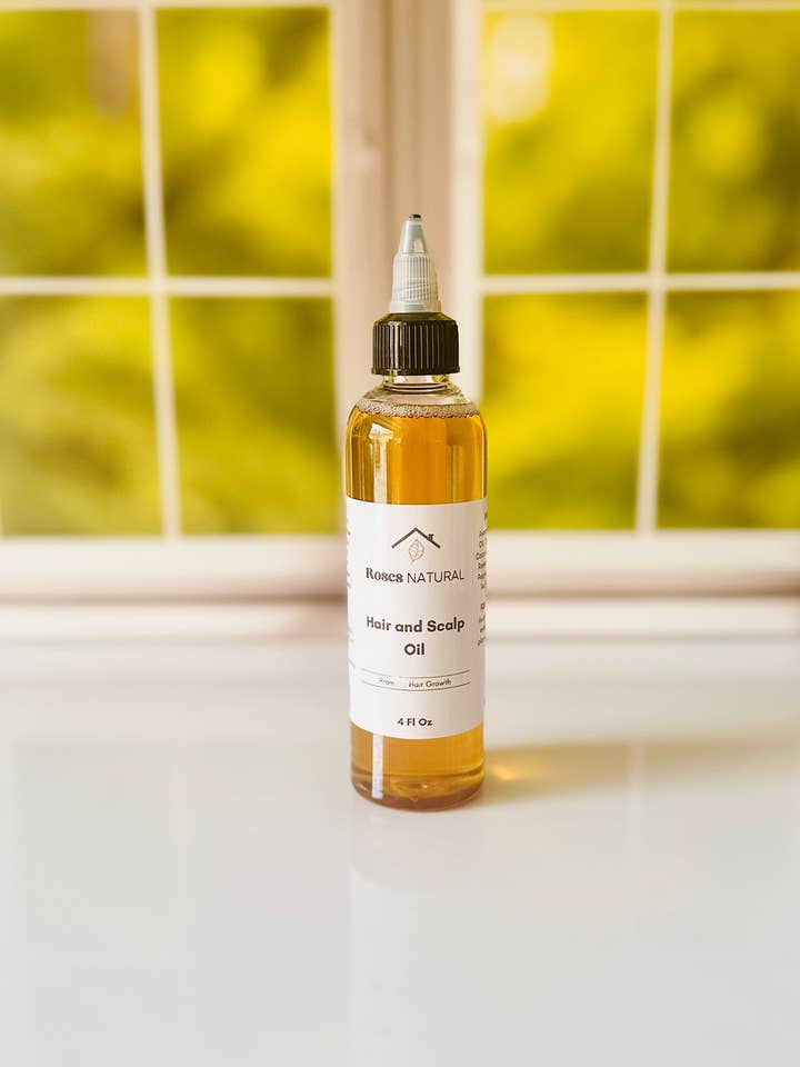Hair and Scalp Oil for wholesale by Roses Natural