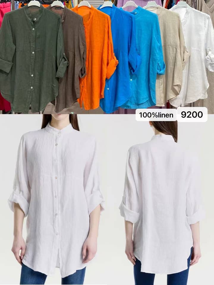linen blouse for wholesale by Cielo fashion