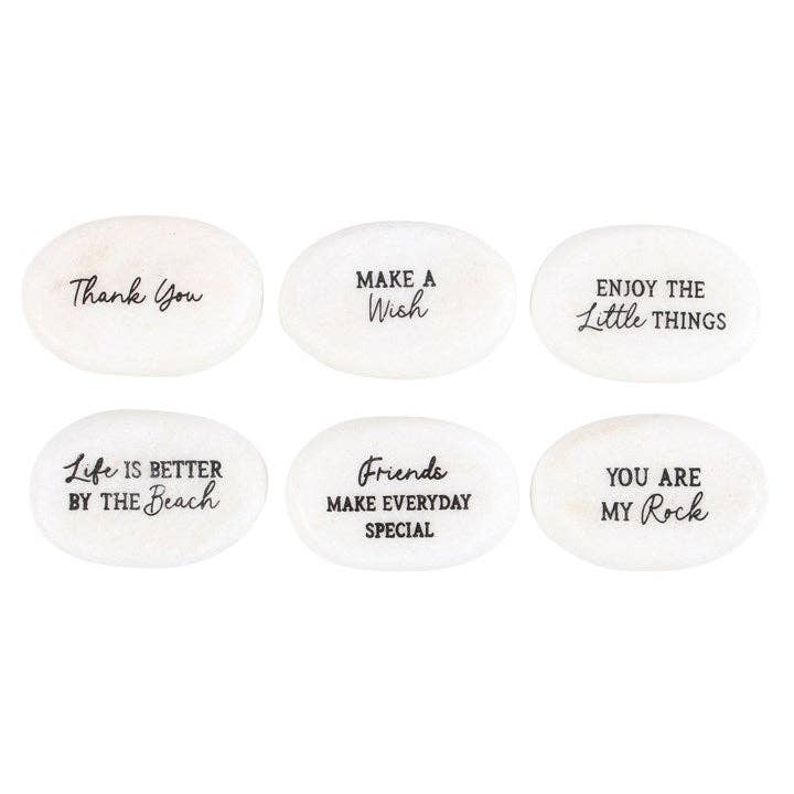 Something Different Wholesale - Wholesale Keepsake coin/token - Box of 24 Nautical Marble Keepsake Pebbles3