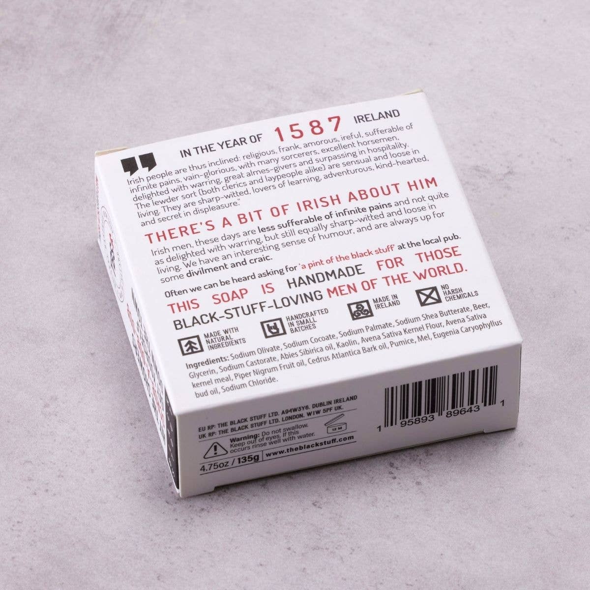 The Black Stuff - Wholesale Bar Soap - Black Stout4