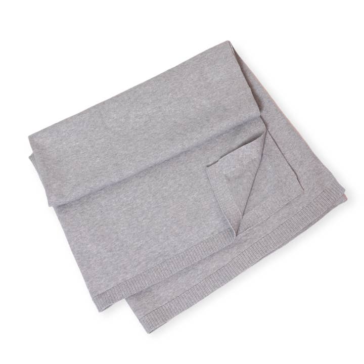 Viverano Organics - Wholesale Bedding Blanket - Kids & Baby - Milan Pastel Baby Blanket Sweater Knit (Organic Cotton)