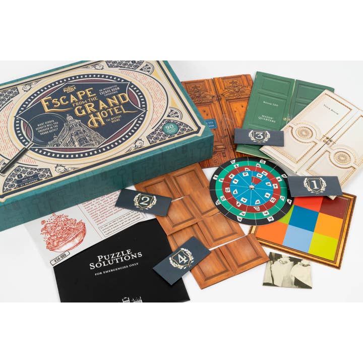Professor Puzzle USA, Inc. - Wholesale Board Game - Escape from the Grand Hotel Game