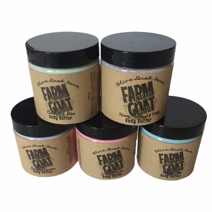 Olive Drab Farm - Vendita all'ingrosso Balsamo/burro per il corpo - Burro Corpo Latte di Capra