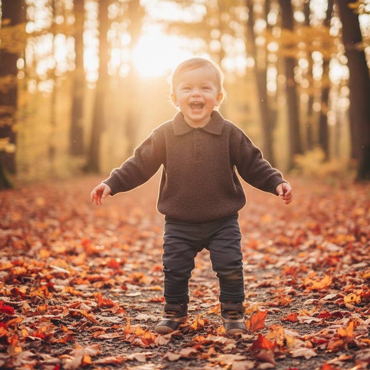 Ozznek Children’s Footwear & Apparel Brand - Wholesale Knit Sweater - Kids - Organic Cotton Toddler Sweater – Soft, Breathable Outerwear 1