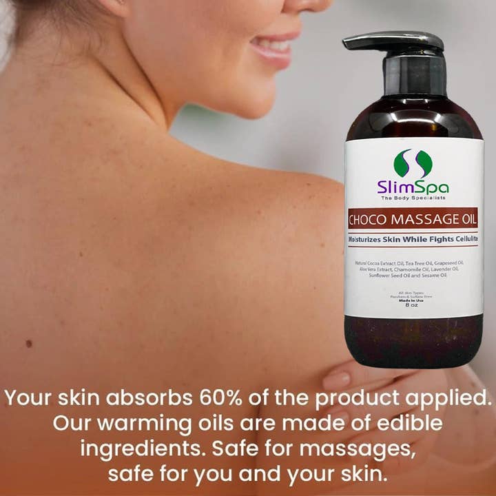 SlimSpa The Body Care Specialists - Wholesale Massage Oil/Gel - Choco Body Massage Oil 8oz5