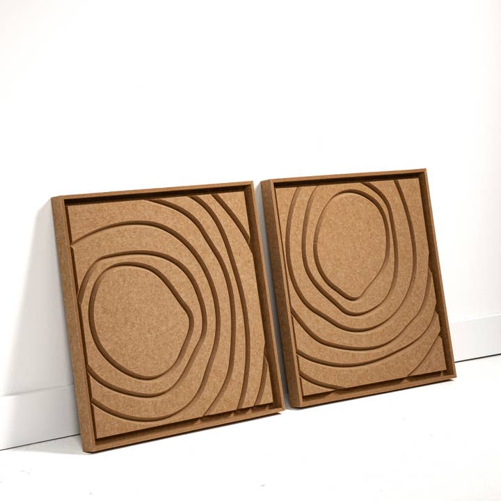 FeltArt Aura Soft Dune Camel Size S 60x60cm Set of 2 for wholesale by FeltArt