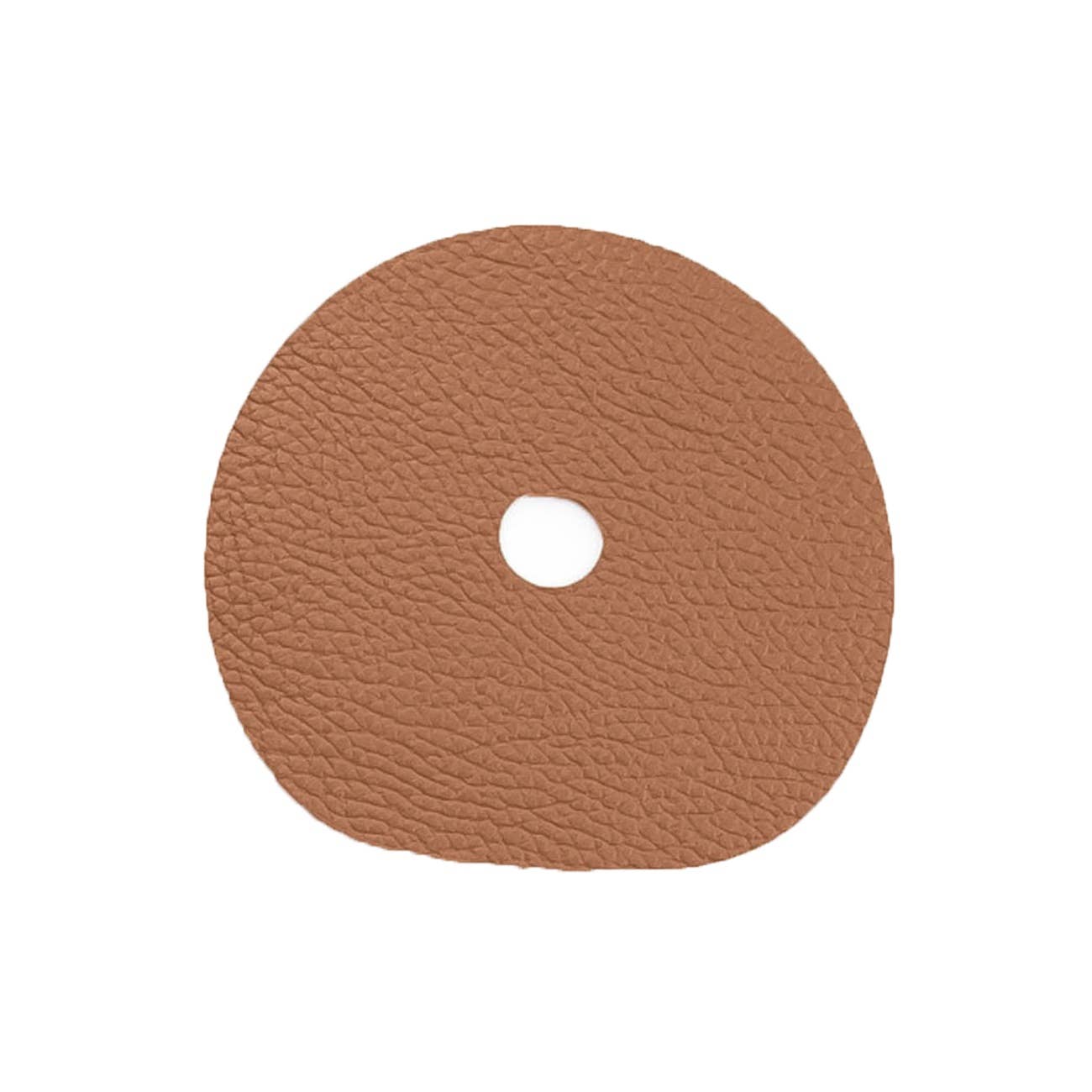 NAMUOS - Vente Sets de table - Set de napperon et dessous de verre en cuir 100 % naturel brun rouille MILLSTONES0