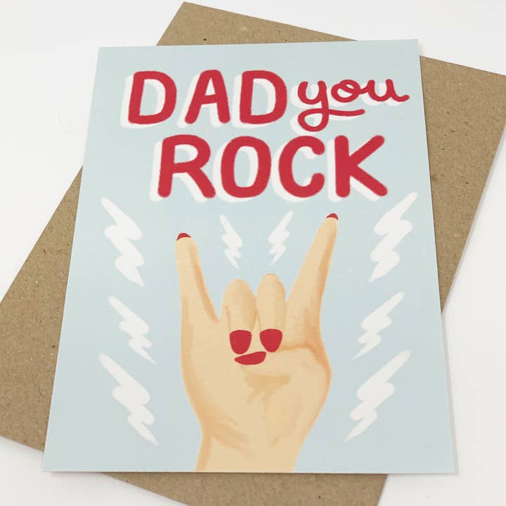 Lomond Paper Co – wholesale Farsdagskort – Pappa Du Rock4