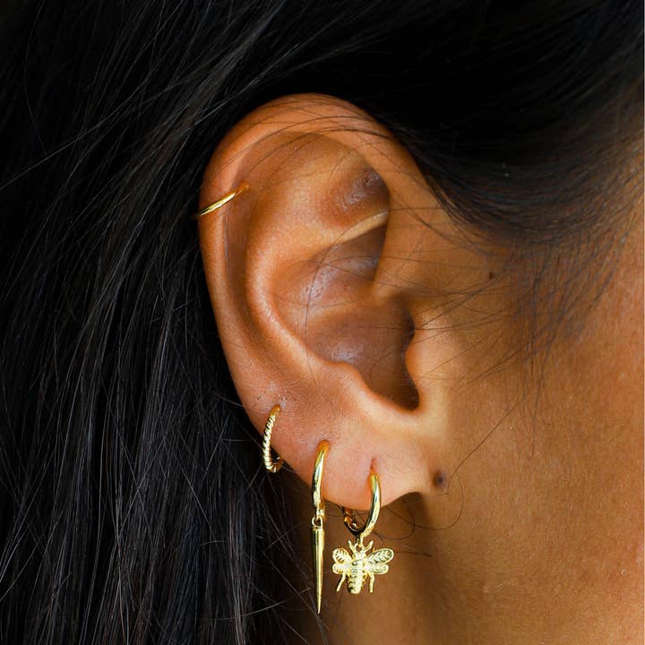 Lillys Amsterdam - Vente Boucles d'oreilles pendantes - Mai - Argent sterling 925 - Hypoallergénique1