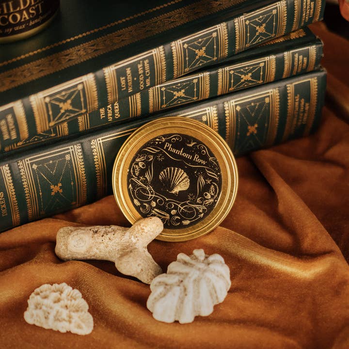 Phantom Row - Wholesale Jar/Filled Candle - Gilded Coast | Literary & Gothic-Inspired Jar Candle3