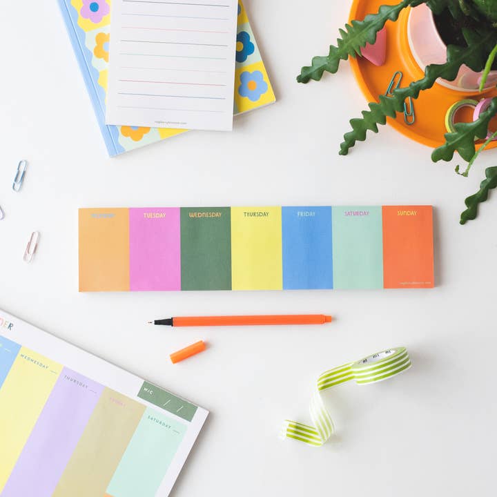 Tastiera Rainbow Jot Pad (HAP17) per la vendita all'ingrosso da parte di Raspberry Blossom