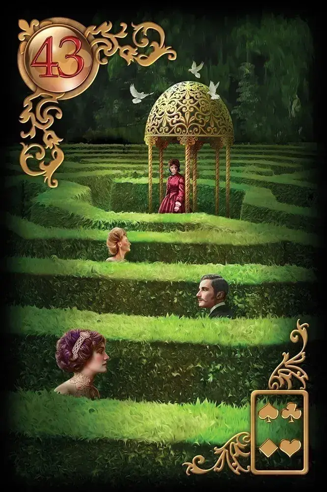 U.S. Games Systems Inc. - Wholesale Tarot Cards - Gilded Reverie Lenormand Expanded Edition7