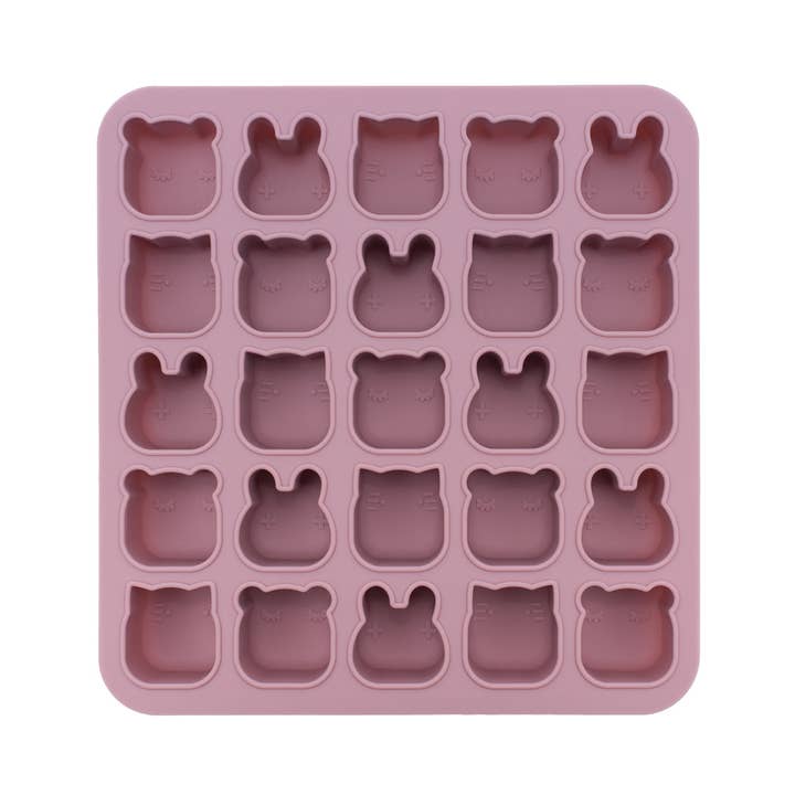 We Might Be Tiny - Wholesale Ice Tray/Mold - Freeze & Bake Mini Poddies Ice Tray/Mold - Dusty Rose