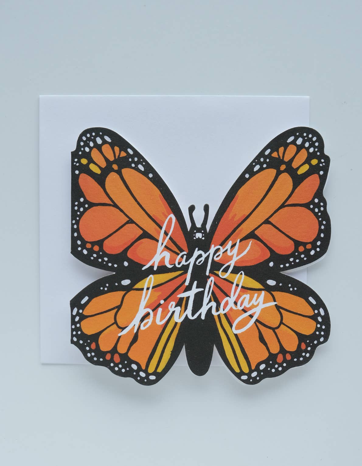 Idlewild Co. - Wholesale Birthday Card - Monarch Birthday Die Cut Greeting Card2