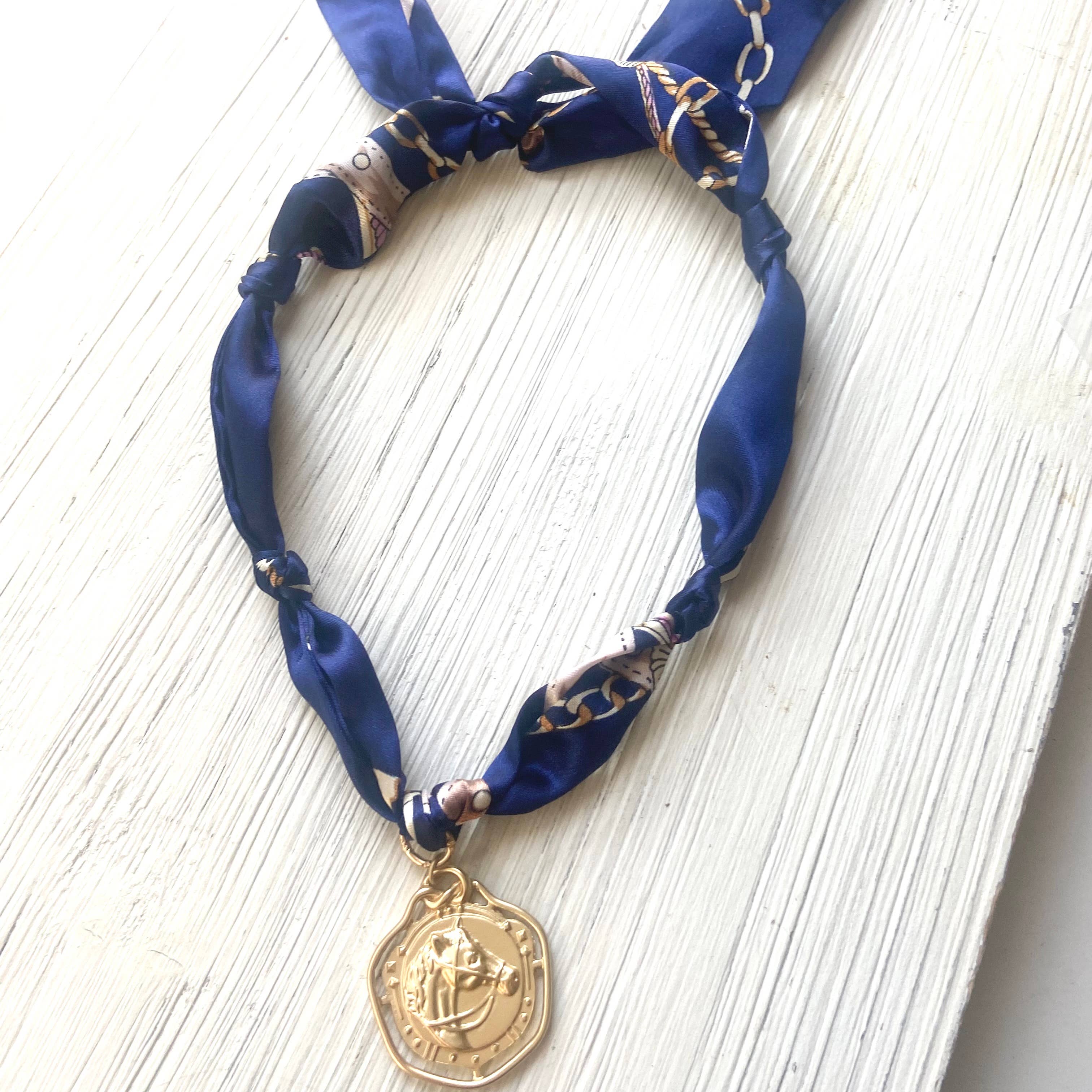 VB&CO Designs Handmade Jewelry - Venta al por mayor Bufanda - Mujer - Collar de bufanda anudado Padre Nuestro Noche estrellada de Van Gogh10