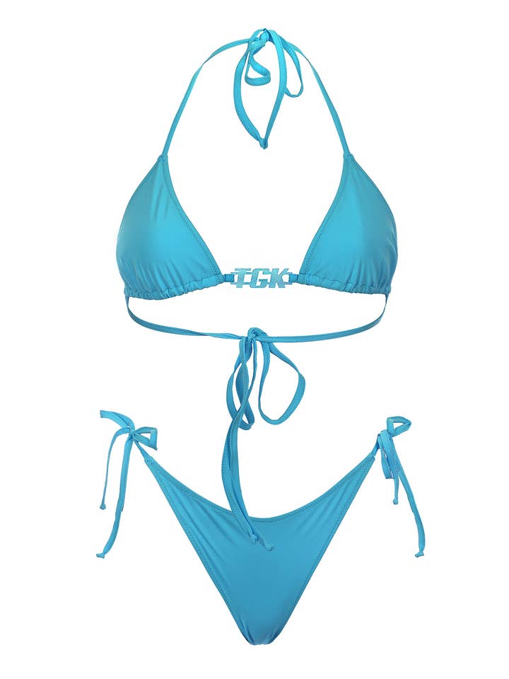 BIKINI TGK - BLEU pour la vente par The Gold Key