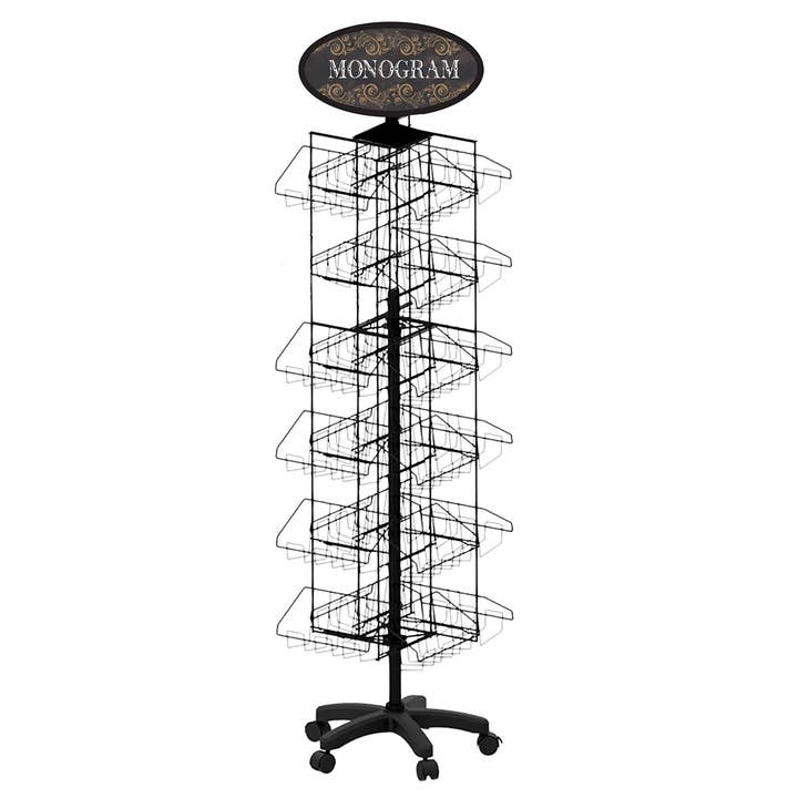 Divinity Boutique - Wholesale Retailer Display Stand/Case - Monogram Spinner Display