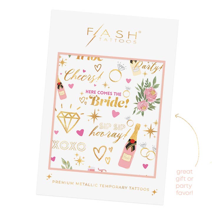 Flash Tattoos – Engroshandel Midlertidig tatovering – BOUGIE BACHELORETTE midlertidige tatoveringer5