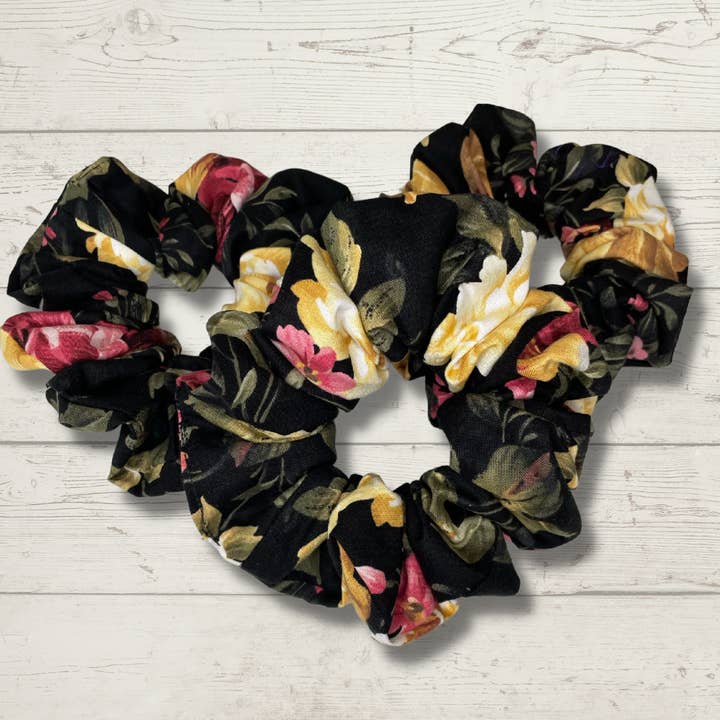 Floral Scrunchies for wholesale by Buli Life