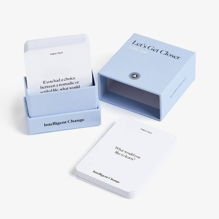 Intelligent Change – wholesale Card game – Get Closer Table Talk - Question Card Game - Ice Breakers
