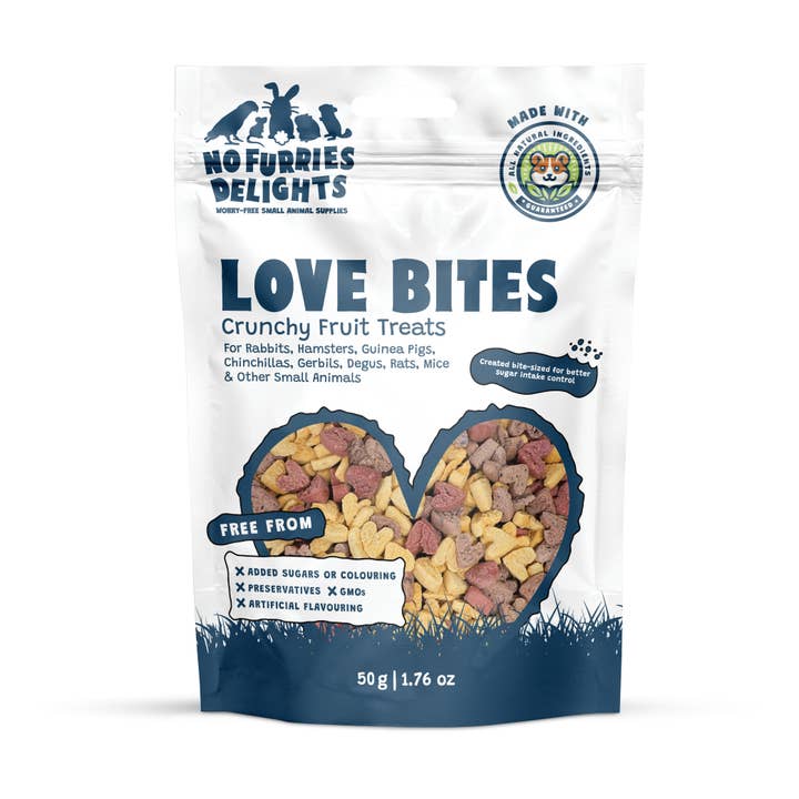 Love Variety Pack | Small Animal Treats for wholesale by No Furries Delights