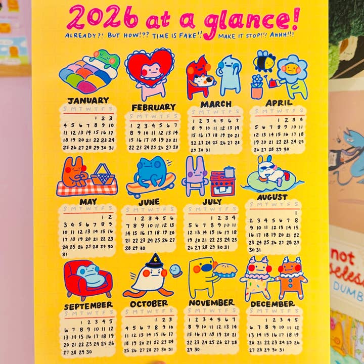 2026 de un vistazo :D para venta al por mayor de Stay Okay Studio