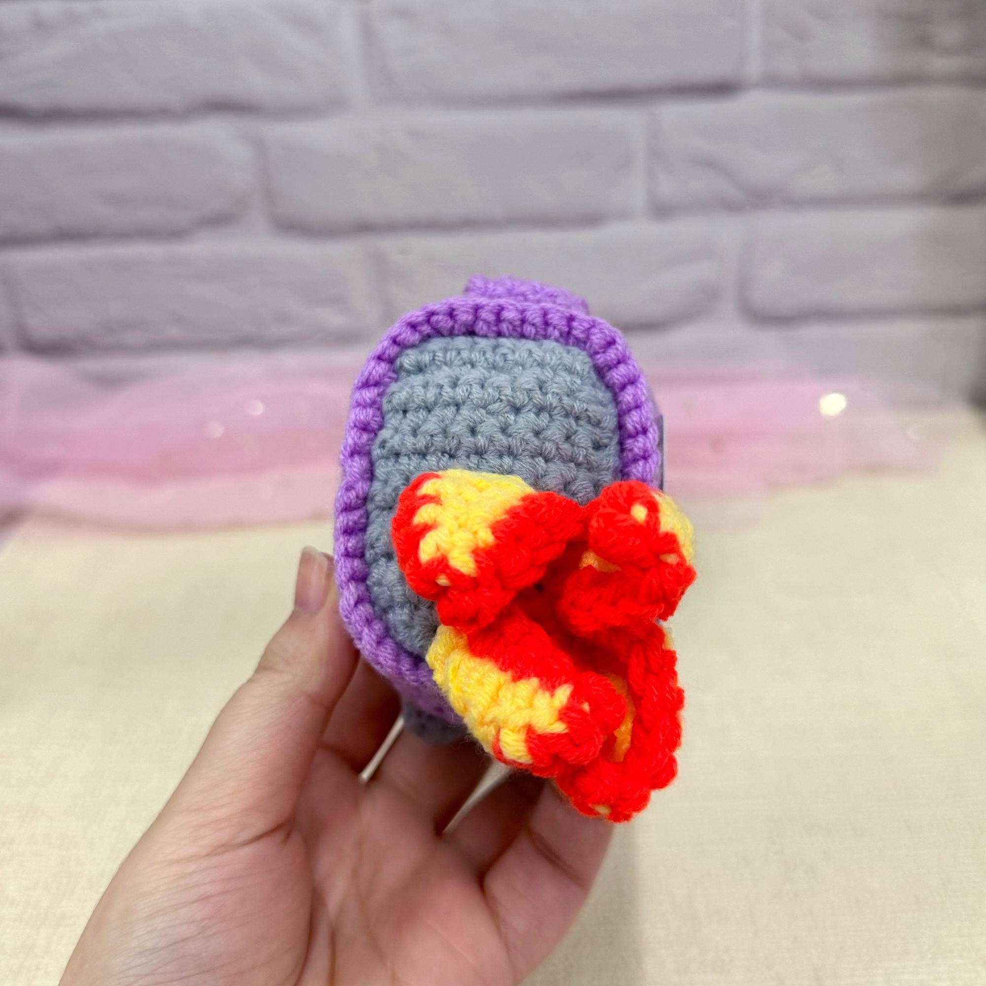 TOMOPOD LLC - Wholesale Stuffed/Plush Toy - Kids & Baby - Crochet Emotional Support For Trash Cans/Bombs/Sunflower5