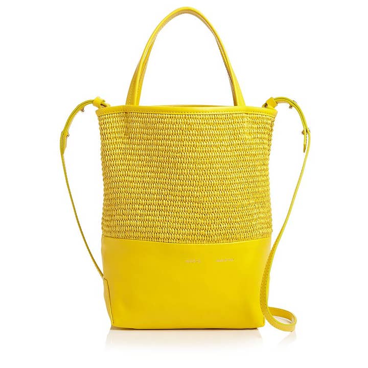 Alice•D Milano - Wholesale Tote Bag - Women's - Raffia - Leather