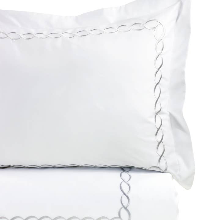 Mélange Home - Wholesale Duvet Cover - 600 Thread Count Rope Embroidered Duvet Cover Set14