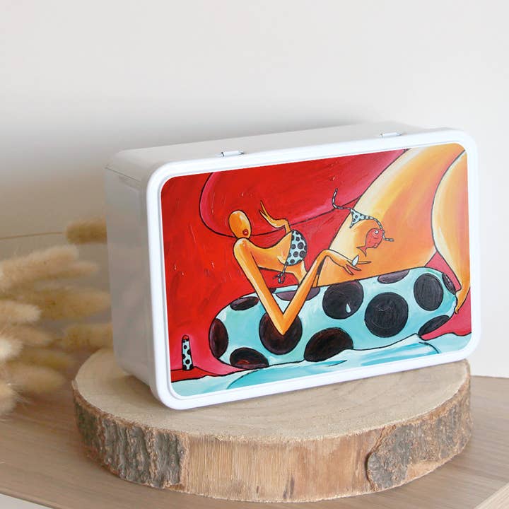 Boîte à Sucre Standard par L'Artiste François Groslière pour la vente par Printbox