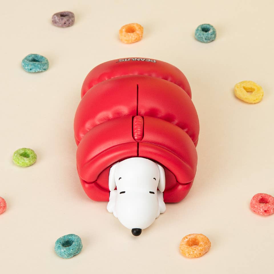 K-Wonderland - Wholesale Mousepad/Trackpad - Peanuts Snoopy Figure Multi-Pairing Wireless Mouse8