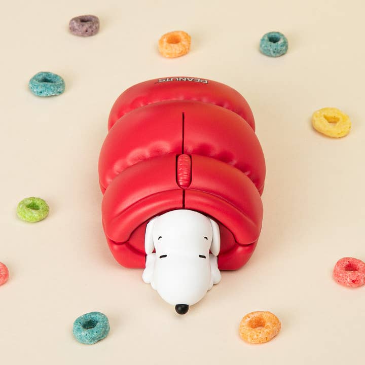 K-Wonderland - Wholesale Mousepad/Trackpad - Peanuts Snoopy Figure Multi-Pairing Wireless Mouse8