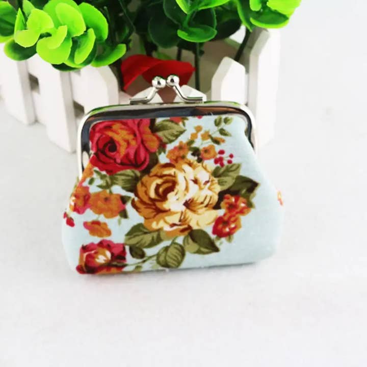 Magnifique Hearts - Wholesale Coin Purse - Women's - Floral Coin Purse, Cute Small Storage Purse Coins trinkets