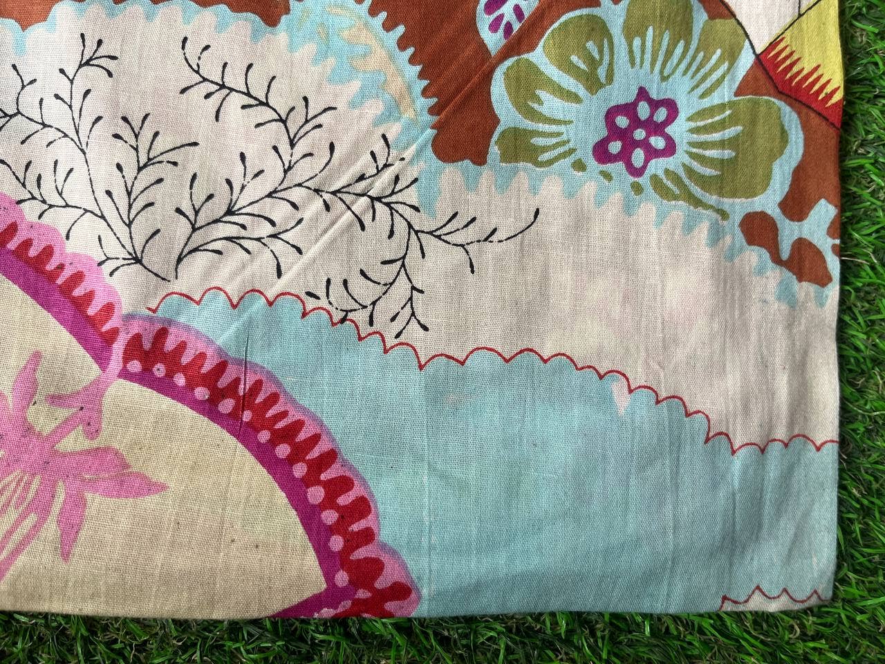 Bhawana Handicrafts - Wholesale Fabric - Traditional Print Fabric Floral Print Cotton Fabric Indian2