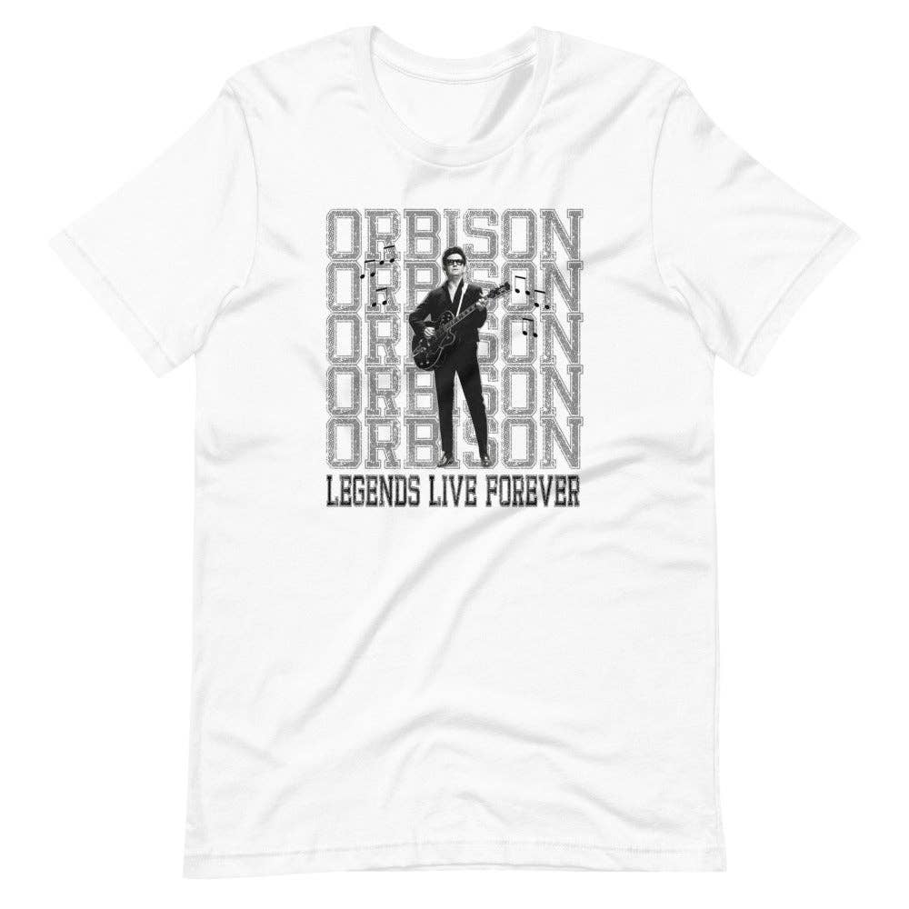Fresh N Ripe - Wholesale Screen Printed T-Shirt - Unisex - Good Ol Roy Orbison2